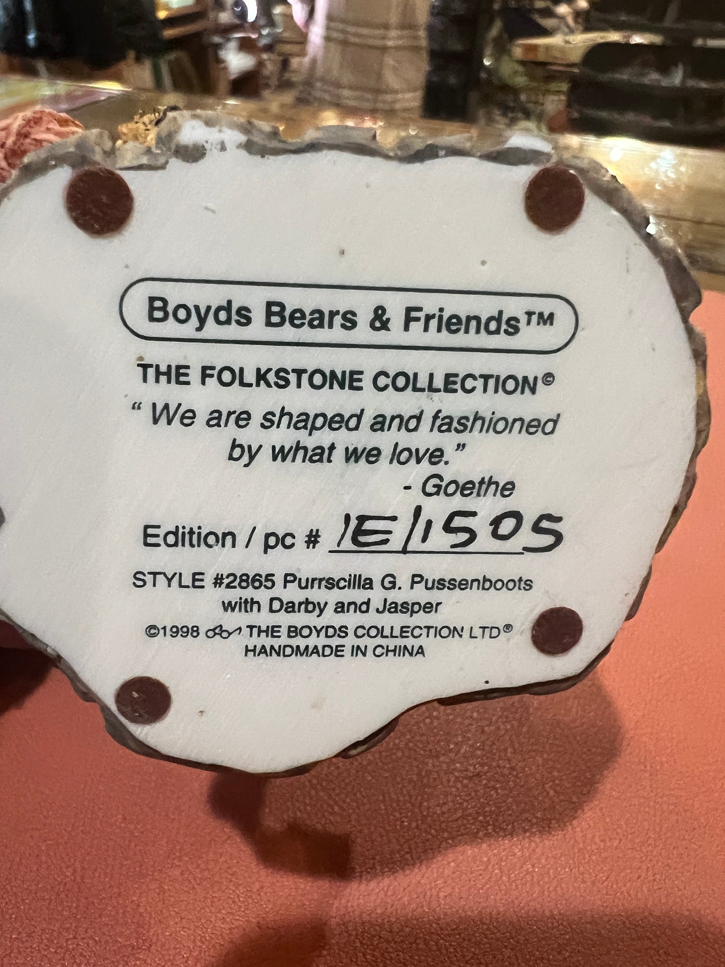 Boyd’s Bears & Friends Style#2865 Knitting