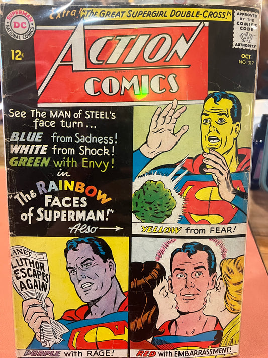 Action Comics The Rainbow Faces of Superman