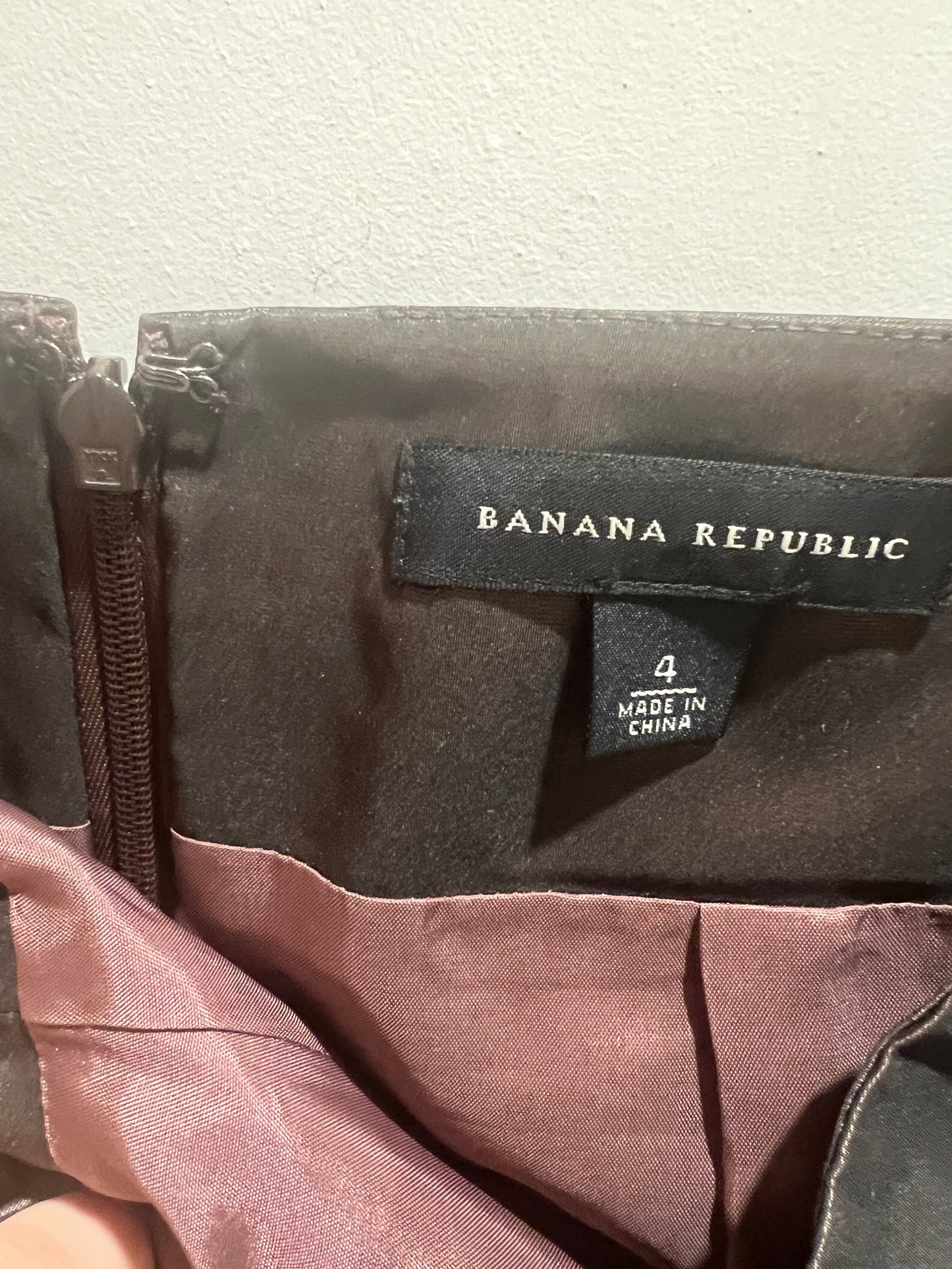 Metallic Banana Republic Skirt (4)
