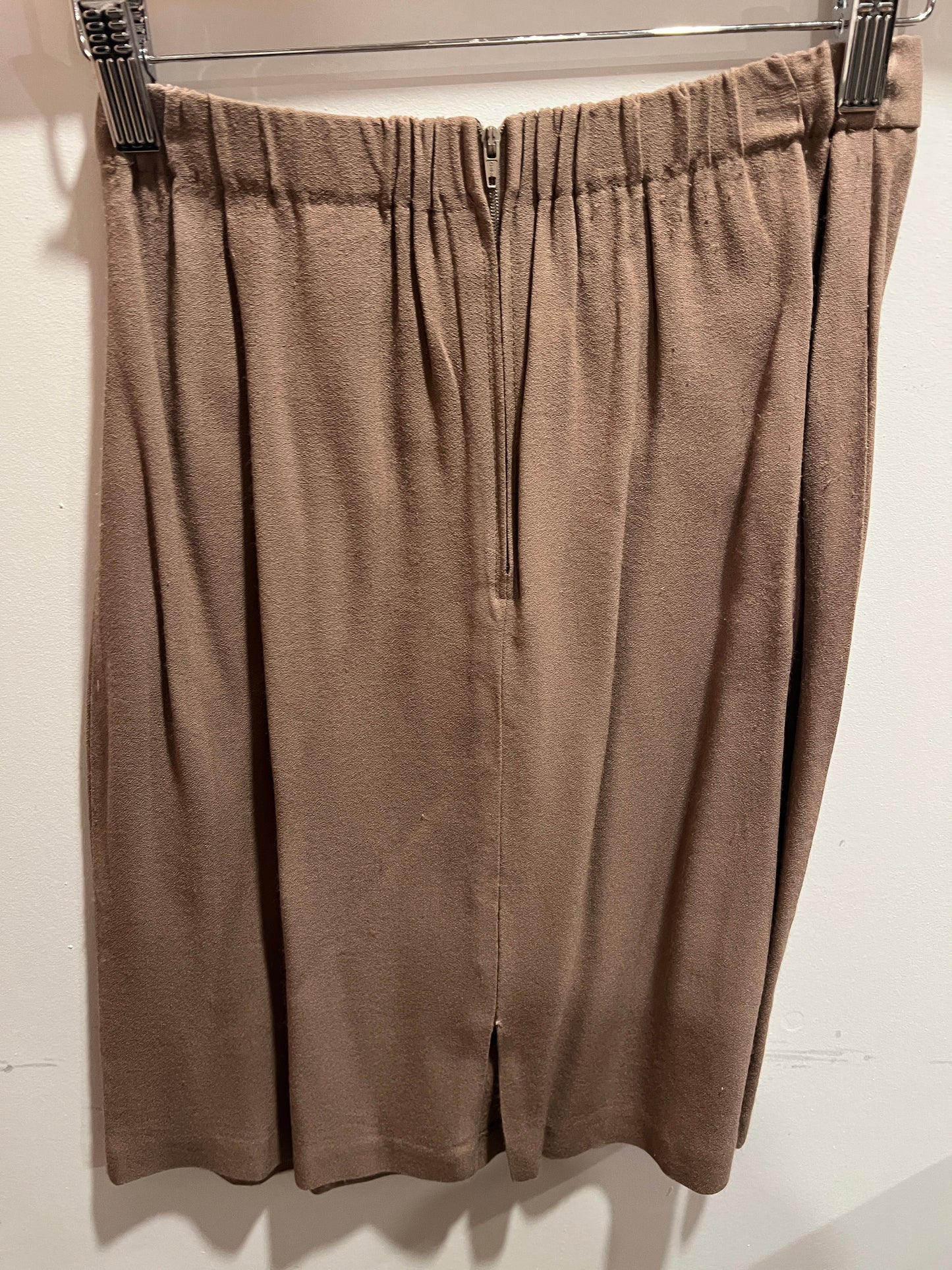 Vtg Beige Skirt (6)