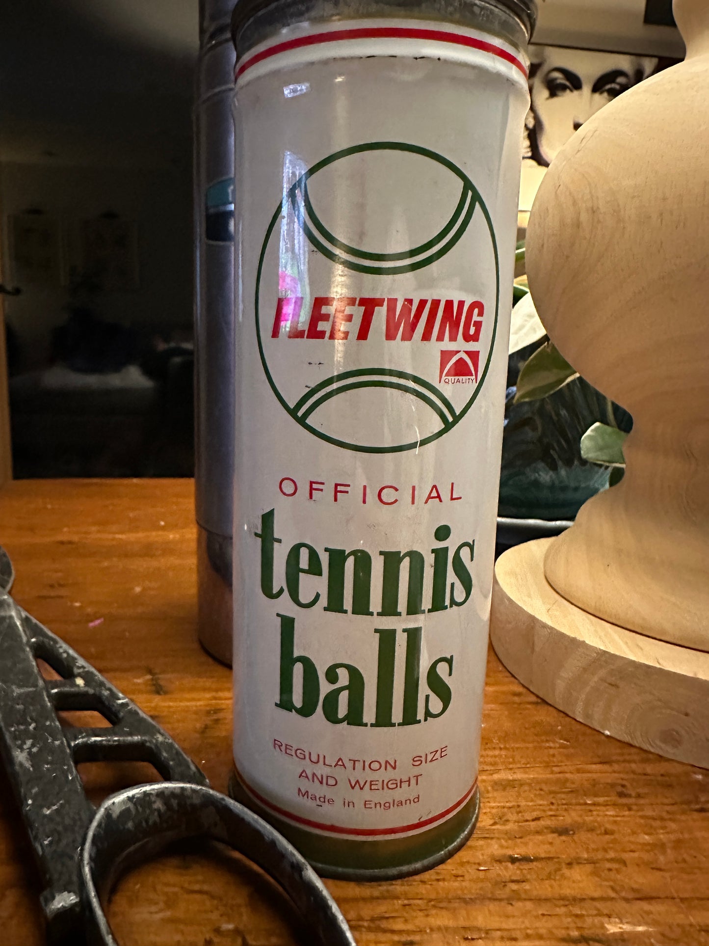 Fleetwing Tennis Ball Tin w/balls