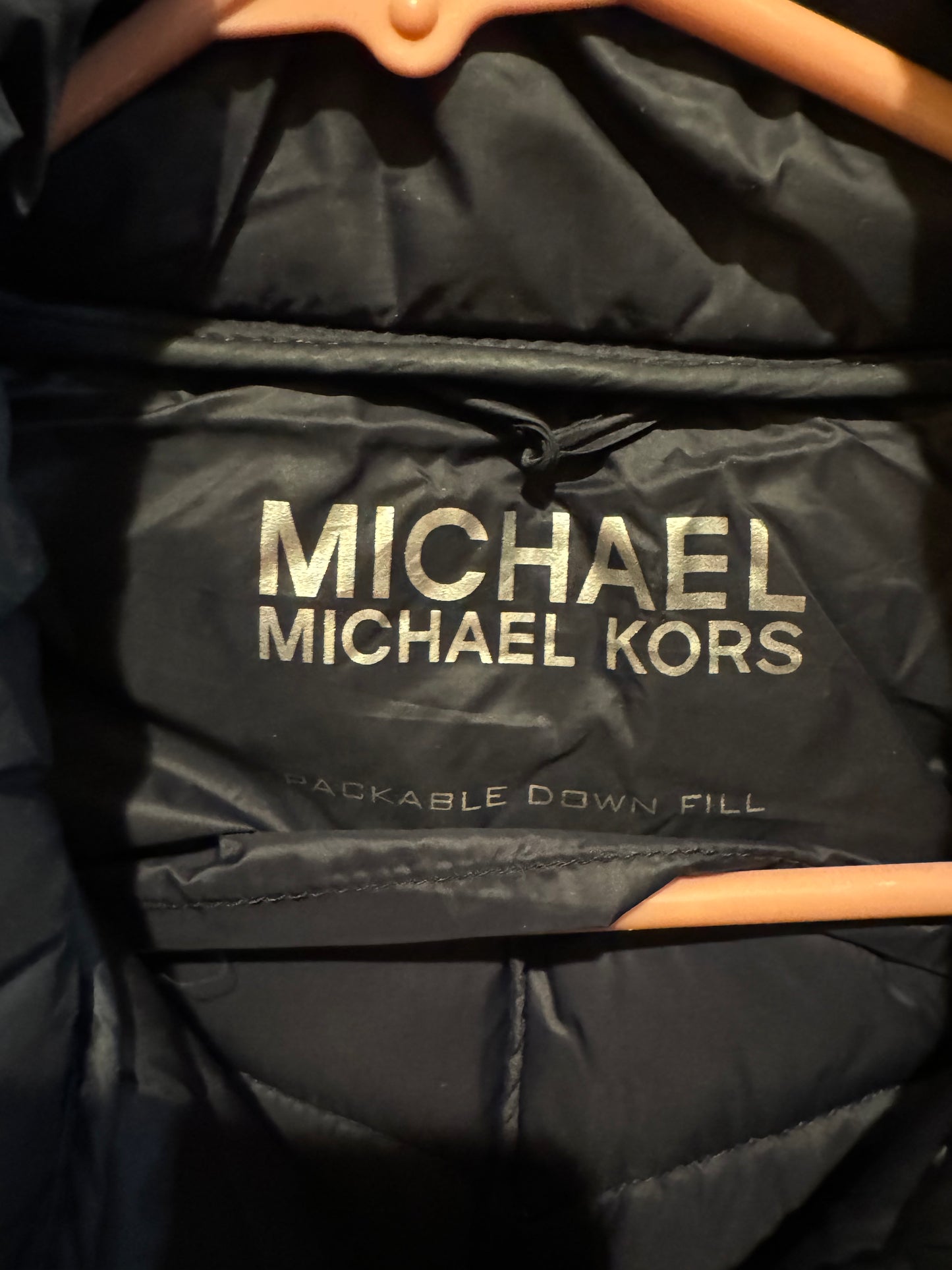 Michael Kors Black Down Coat