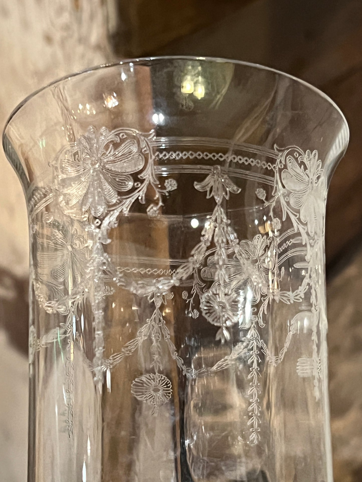 Antique Tiffin-Franciscan Drinking Glass