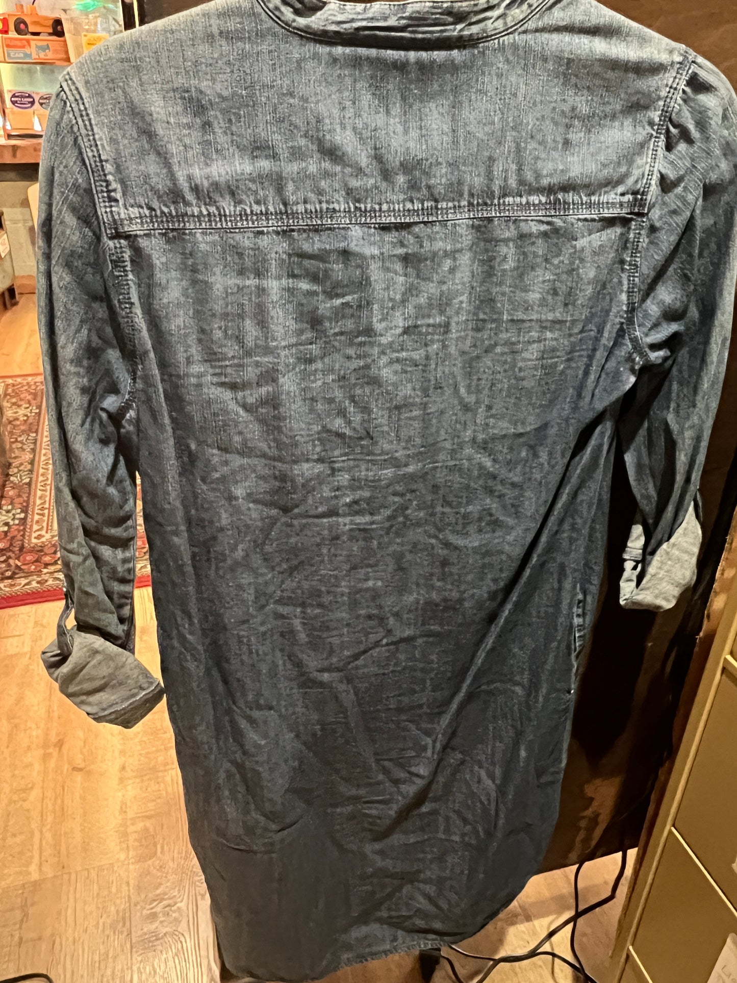 White House Black Market Denim Dress (Sz00)