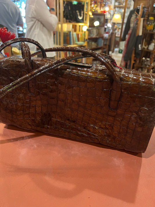 I Santi Genuine Leather Crocodile Purse