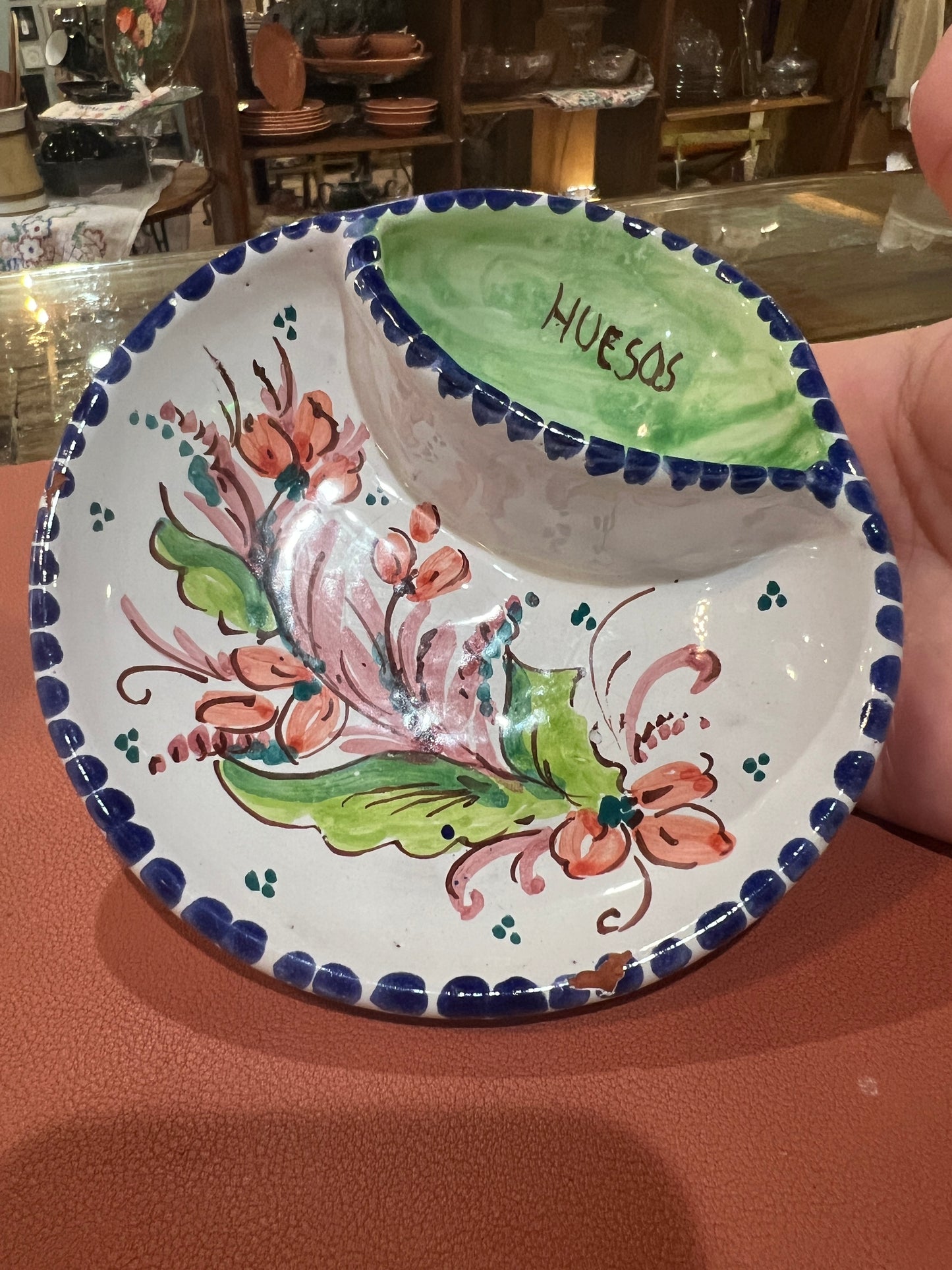 Hand Painted Side Dish