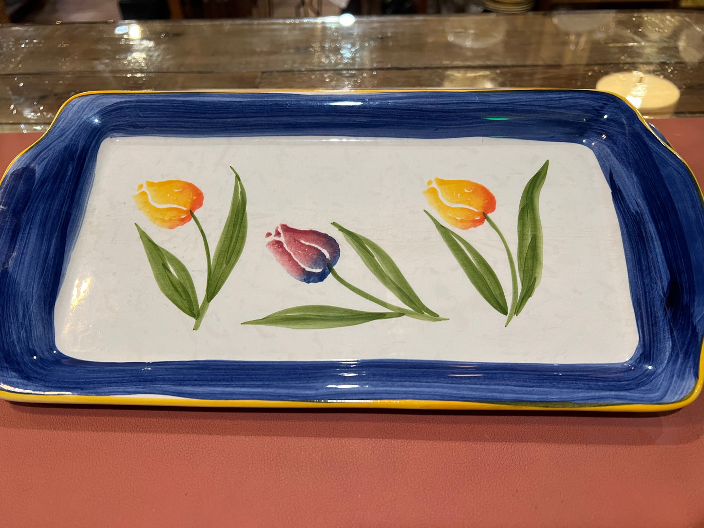 Harmony Papel Giftware Tulip Serving Dish