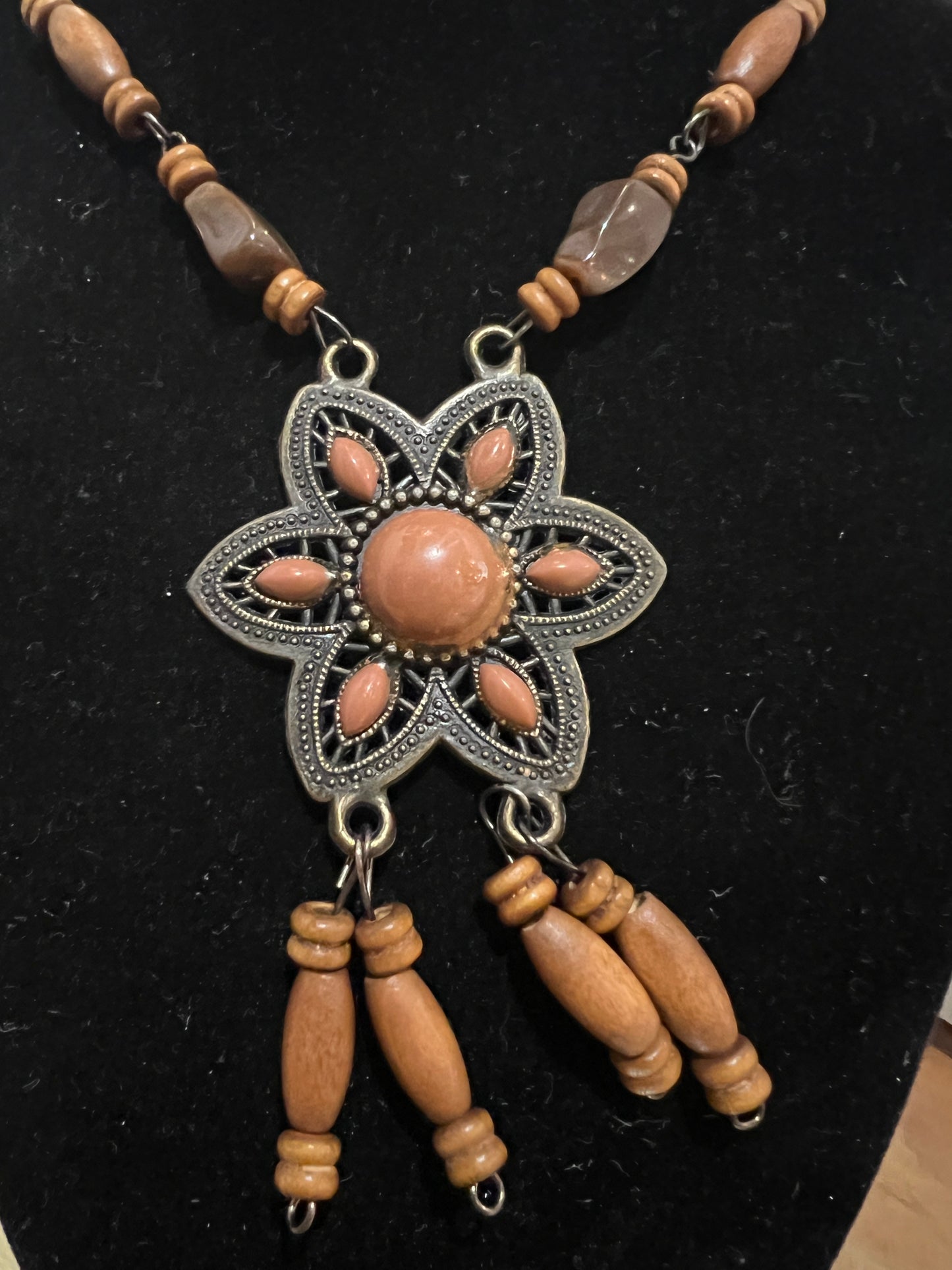 Boho Flower Style Mid-Length Necklace