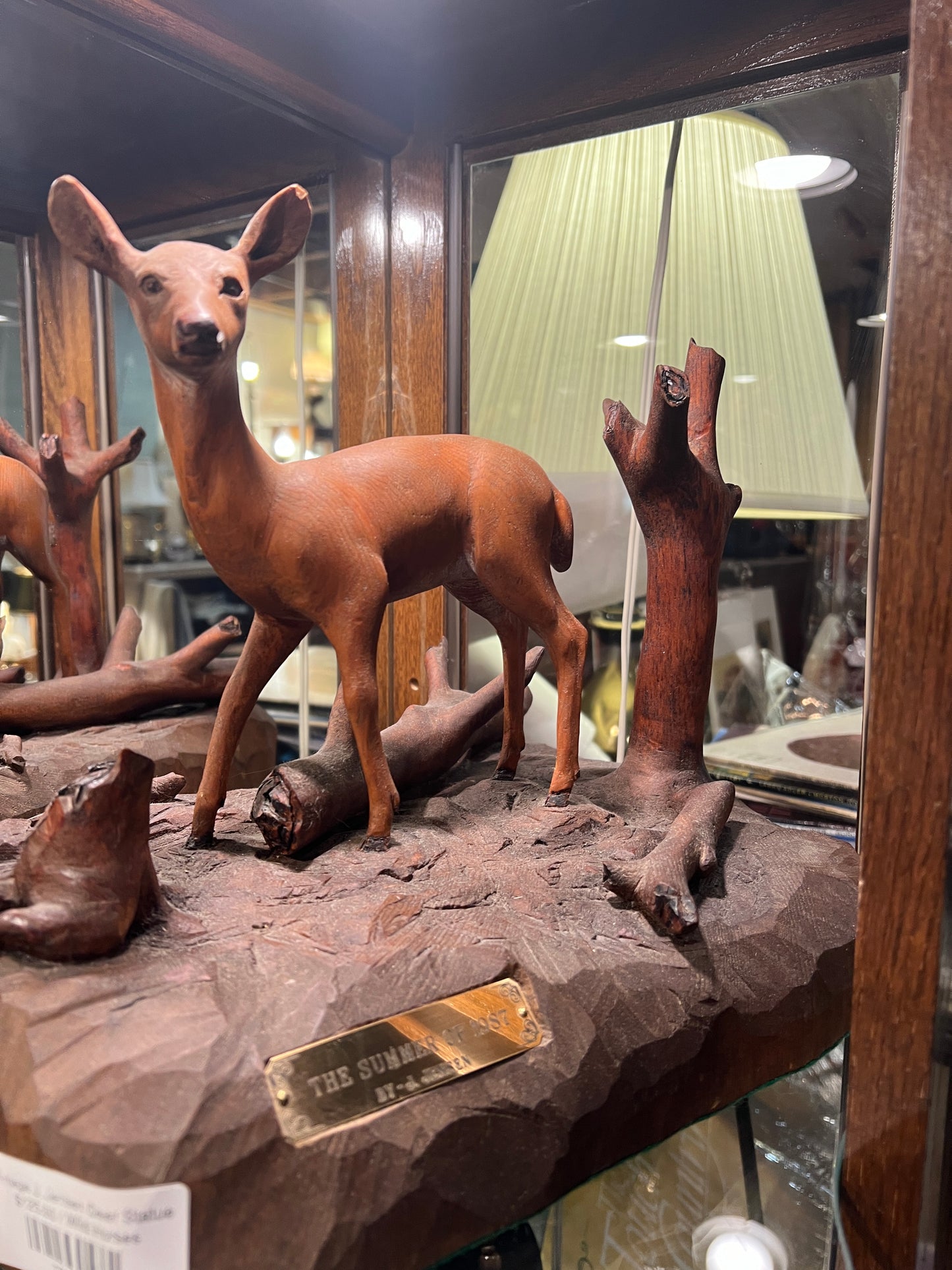 Vintage J. Jensen Deer Statue