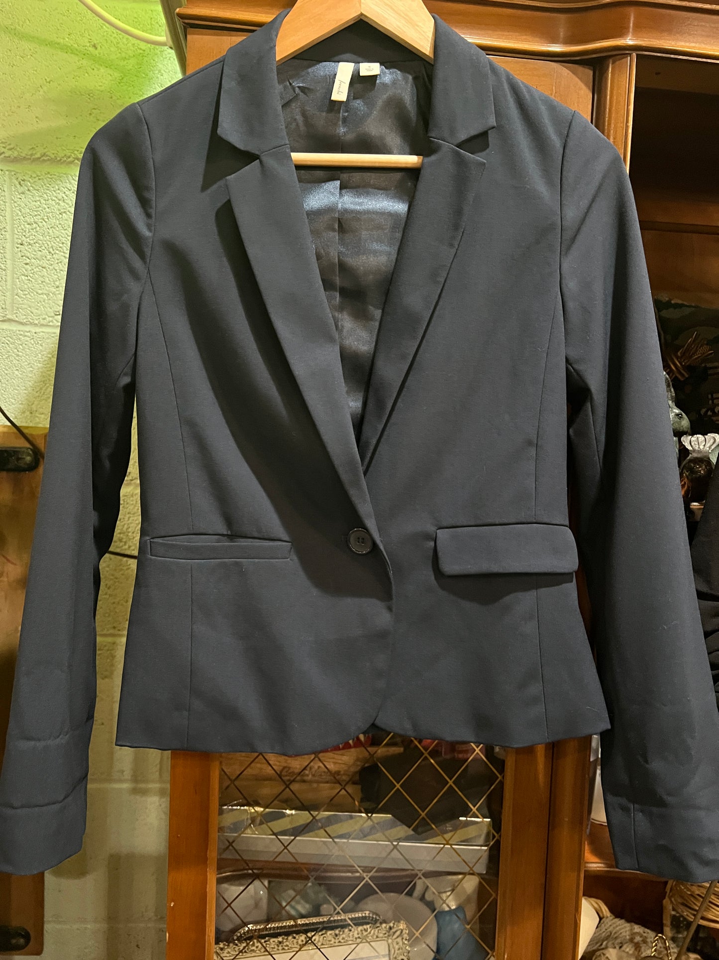 Frenchi Navy Blue Blazer (S)