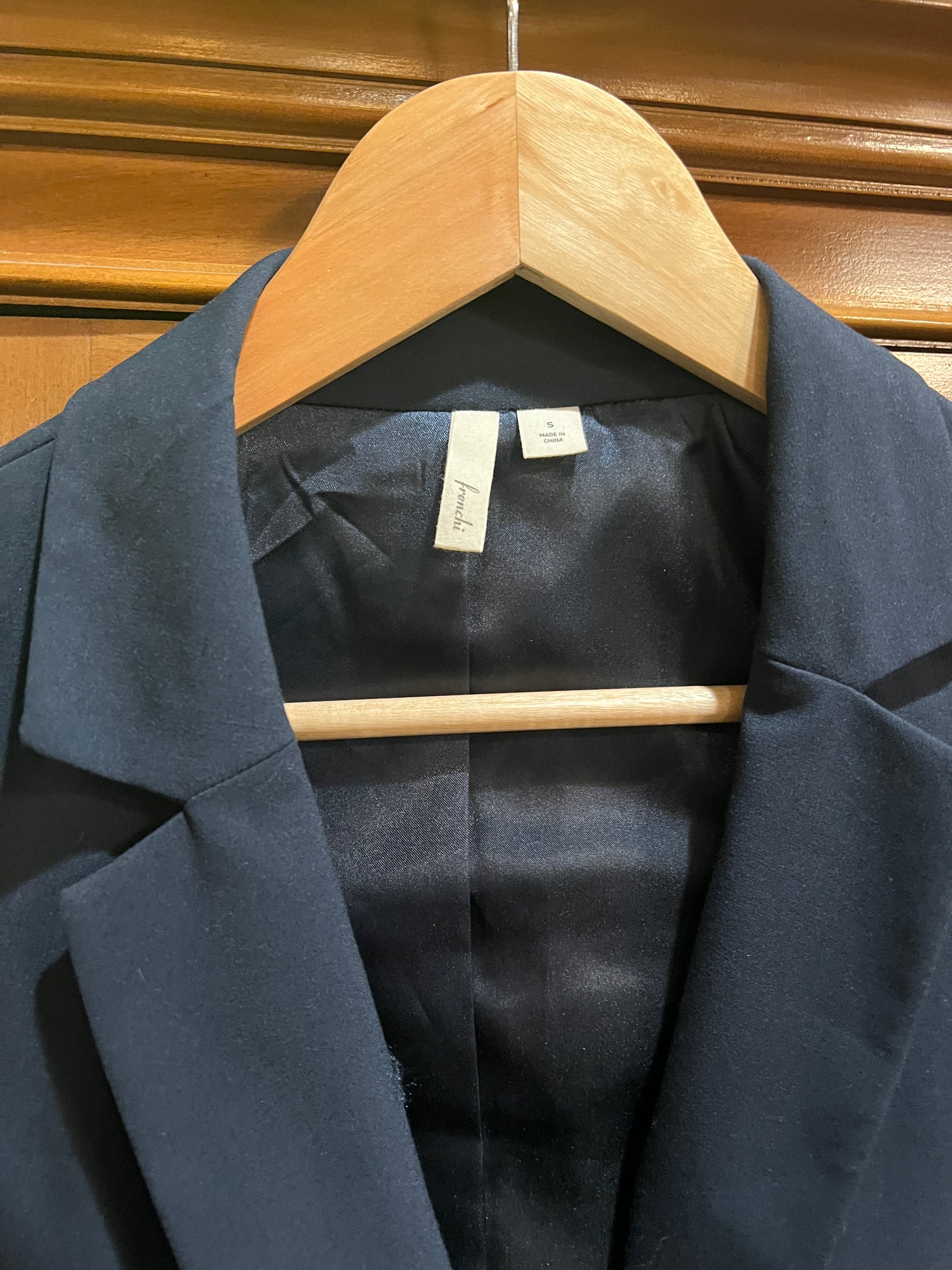 Frenchi Navy Blue Blazer (S)