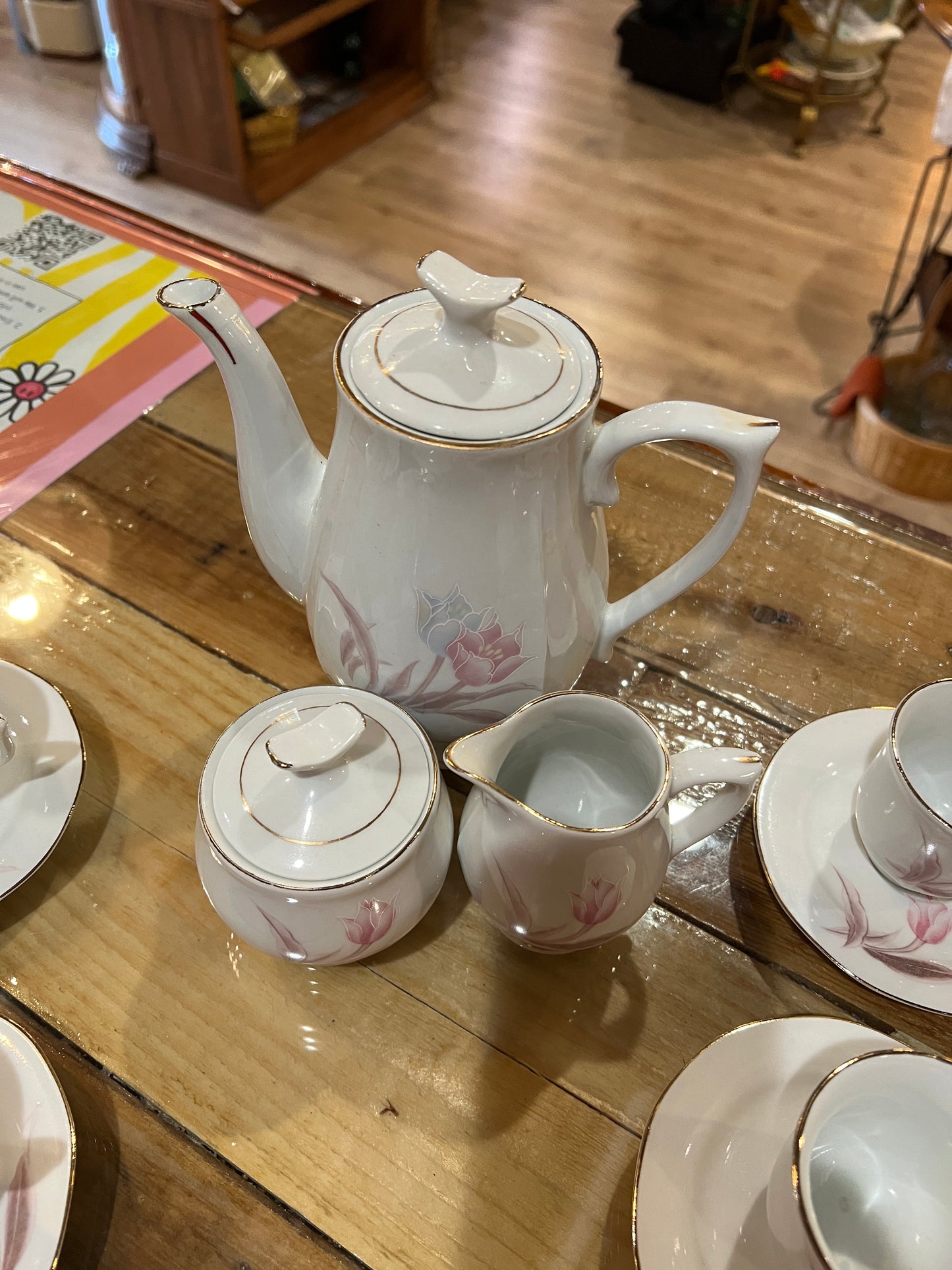 Vintage Noritex Fine China Tea Set (15 pcs)