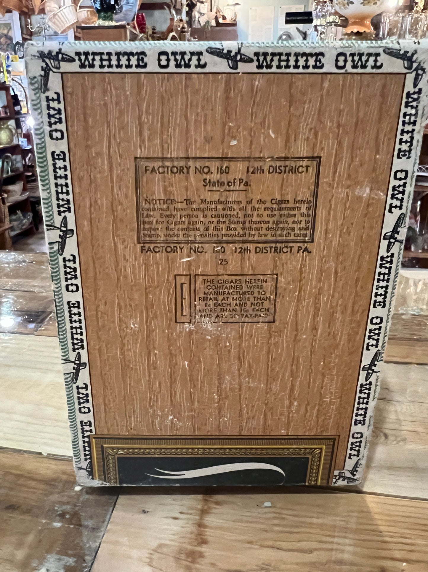 White Owl Cigar Box