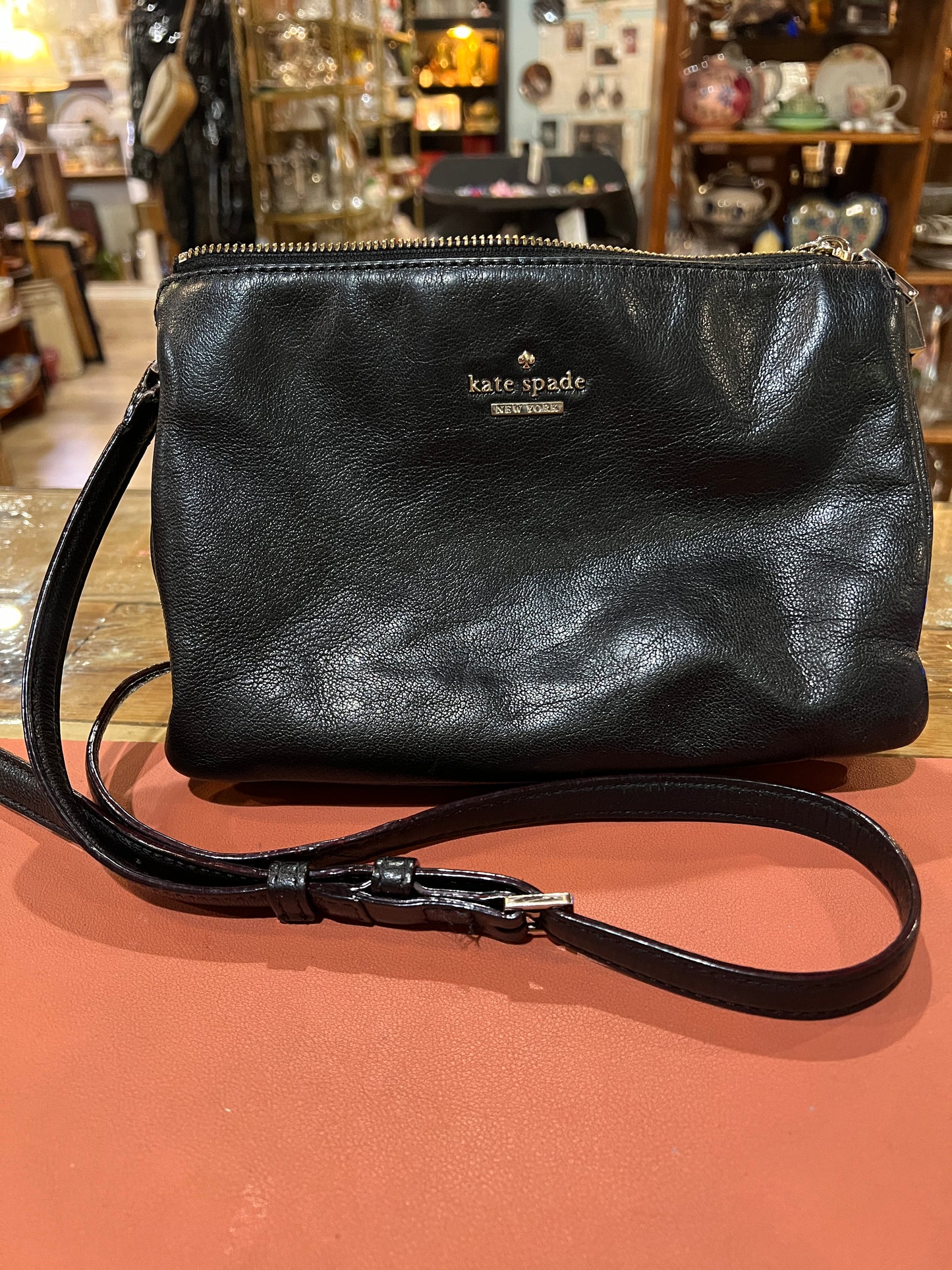 Kate Spade Black Leather Purse