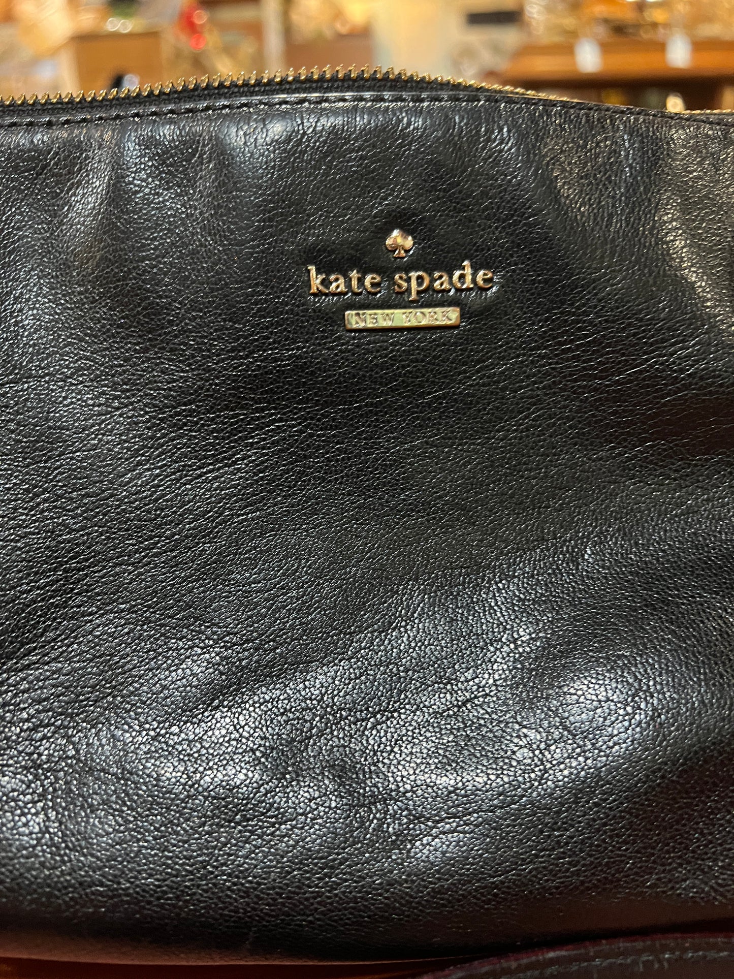 Kate Spade Black Leather Purse