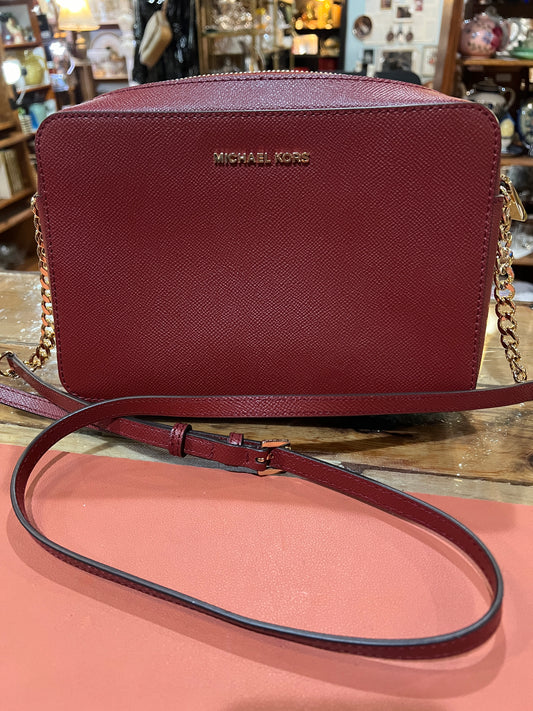 Michael Kors Burnt Red Crossbody Bag