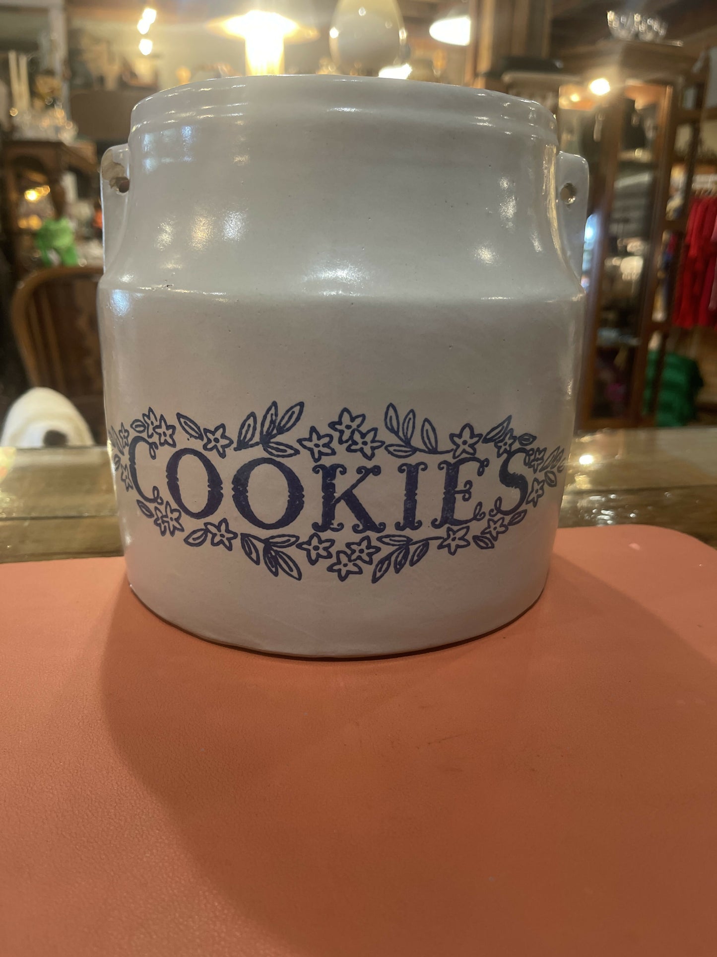 Stoneware Cookie Jar