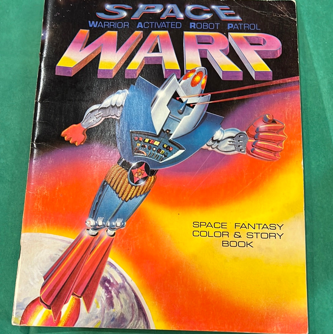 Space Warp Color & Story Book