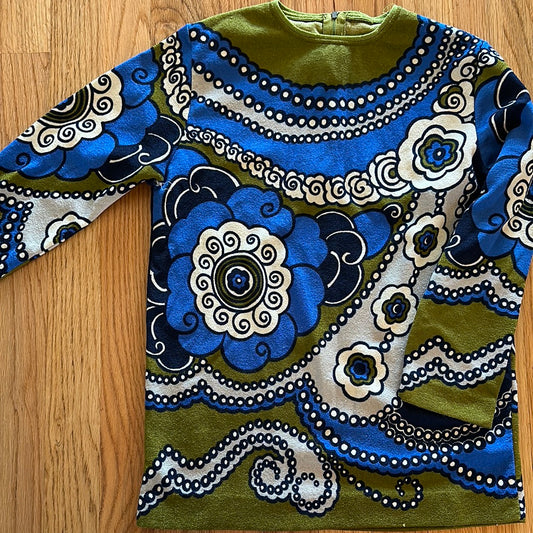 Vtg Women’s Retro Blouse