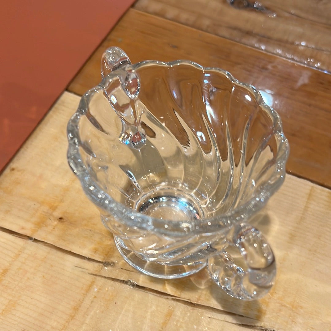 Fostoria Colony Glass Creamer & Sugar Set