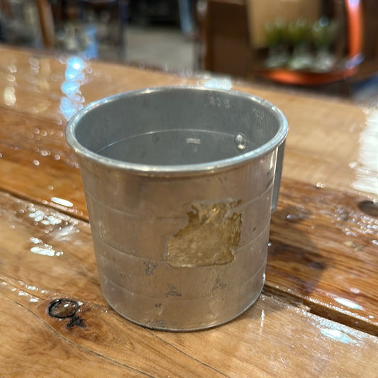 Vintage Aluminum Measuring Cup