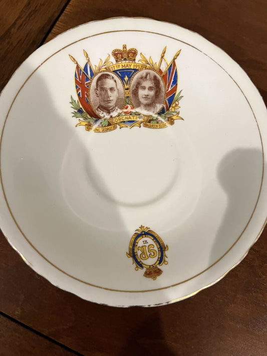 1937 coronation plate