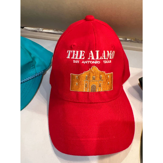 Red Baseball Hat The Alamo