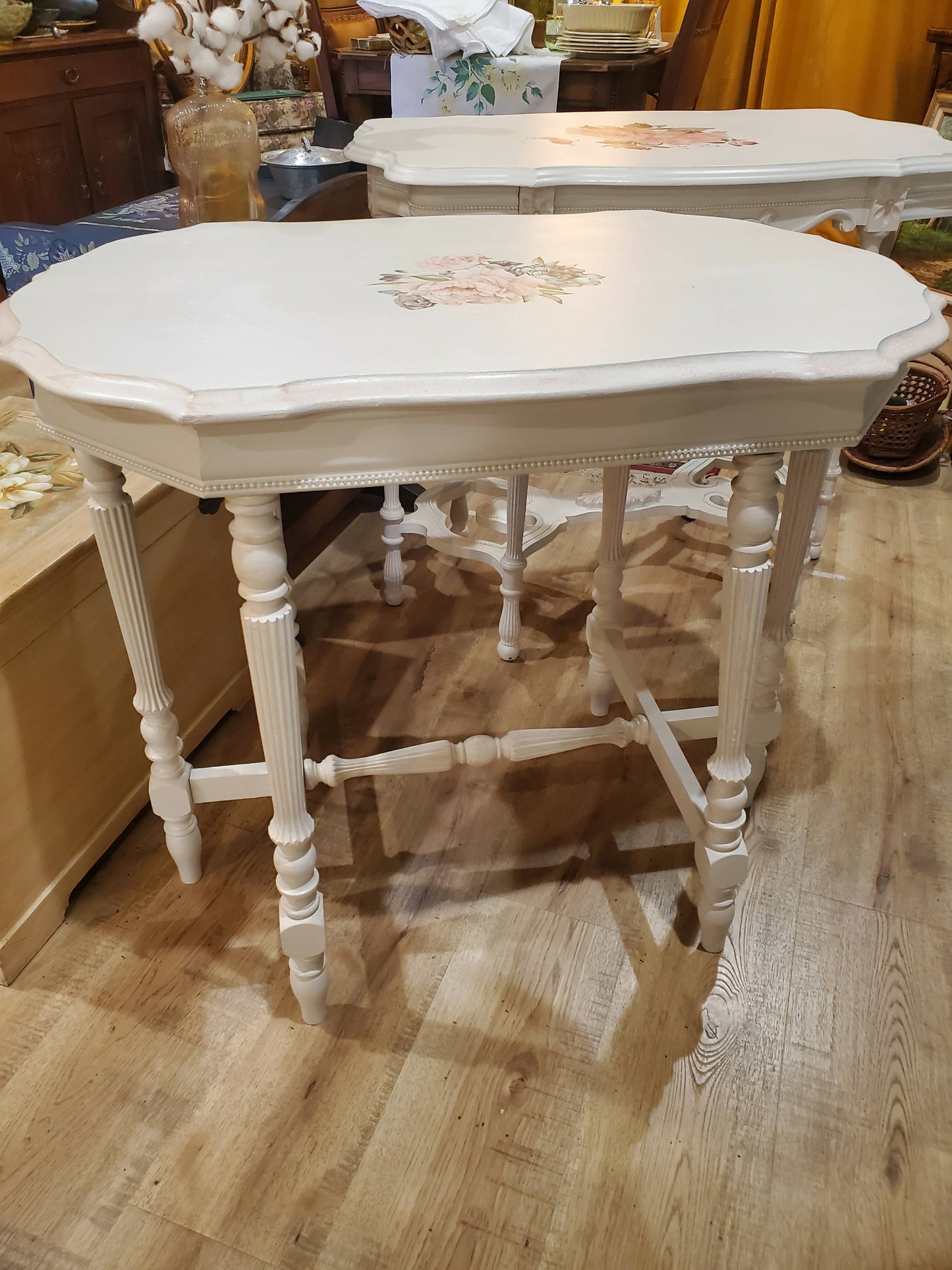 Painted Victorian table
