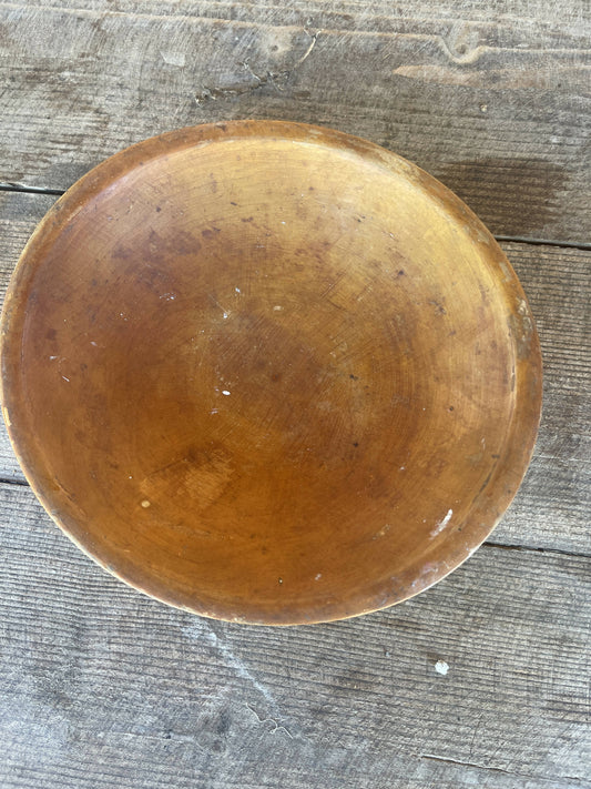 Hand carved wood bowl Medium