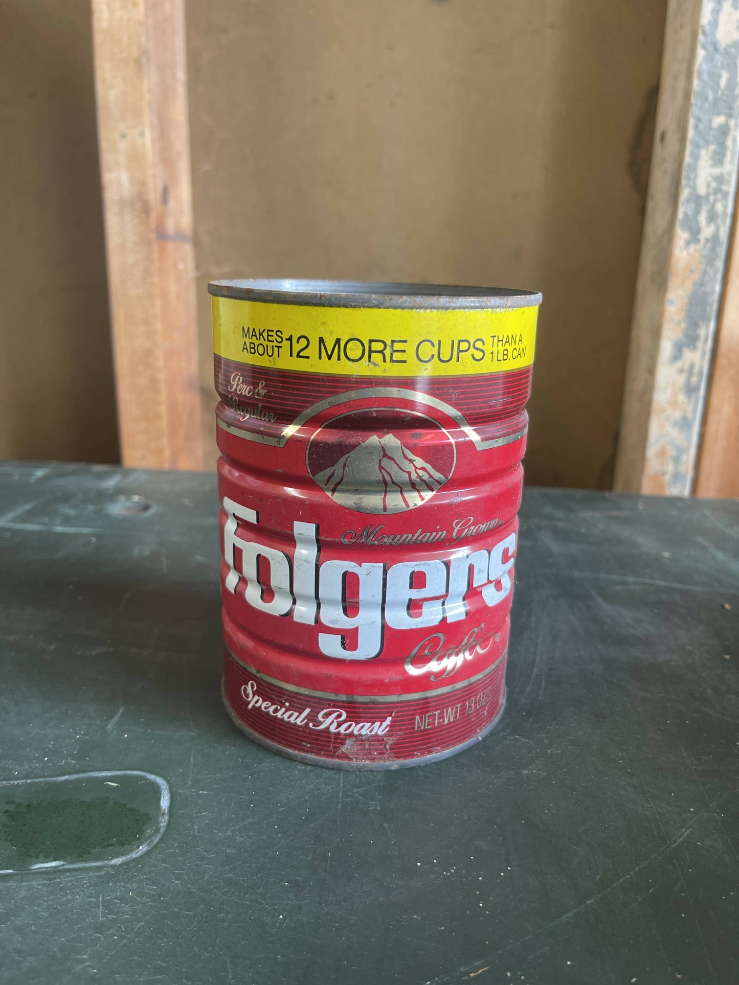 Folgers Coffee Tin no lid