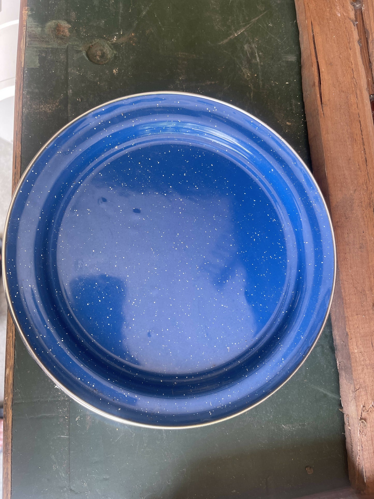 Blue Enamel Plates