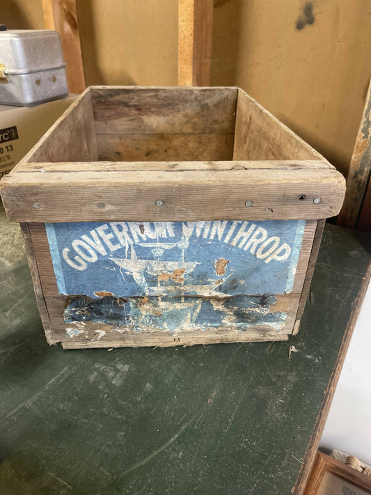 Governor Winthrop Wood Box