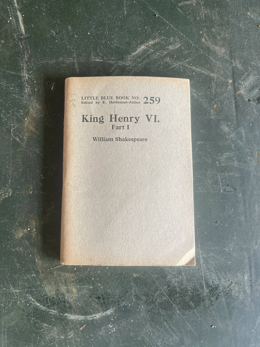 Mini King Henry Shakespeare Book