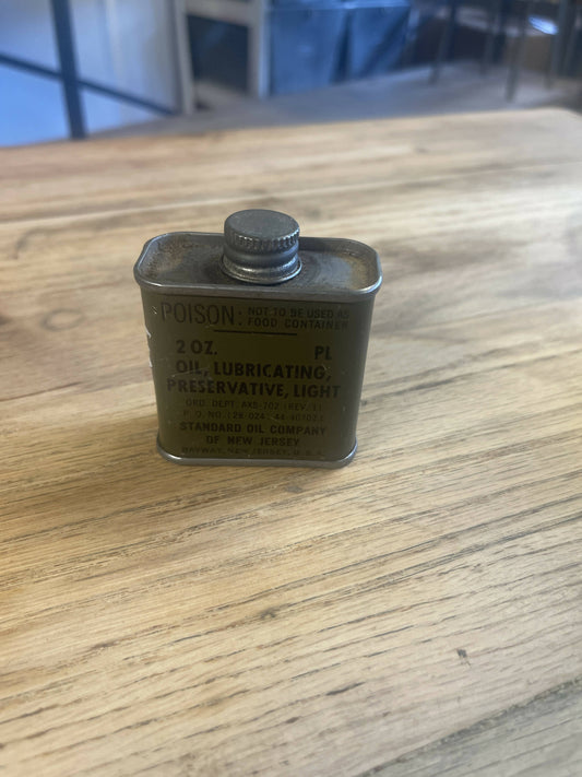 Vintage Lubricant Tin