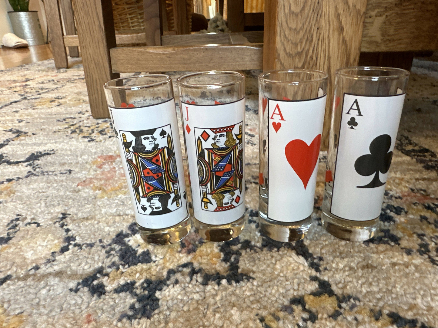 Novelty Playing Card Shot Glass