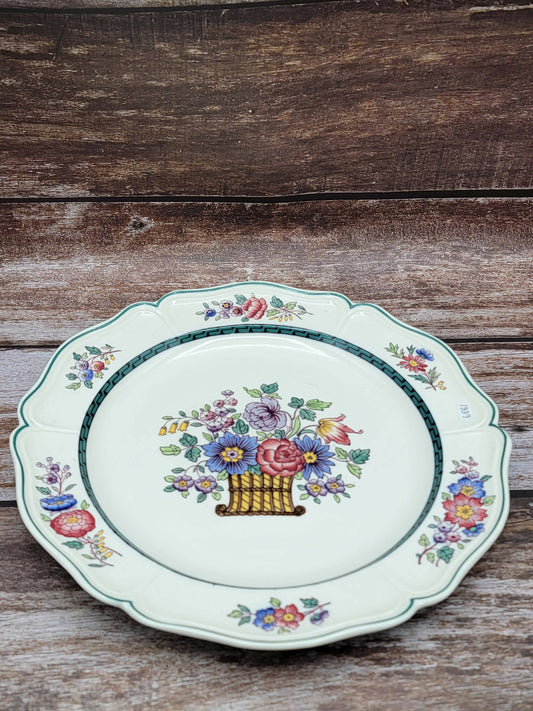 Vintage Wedgewood floral plate