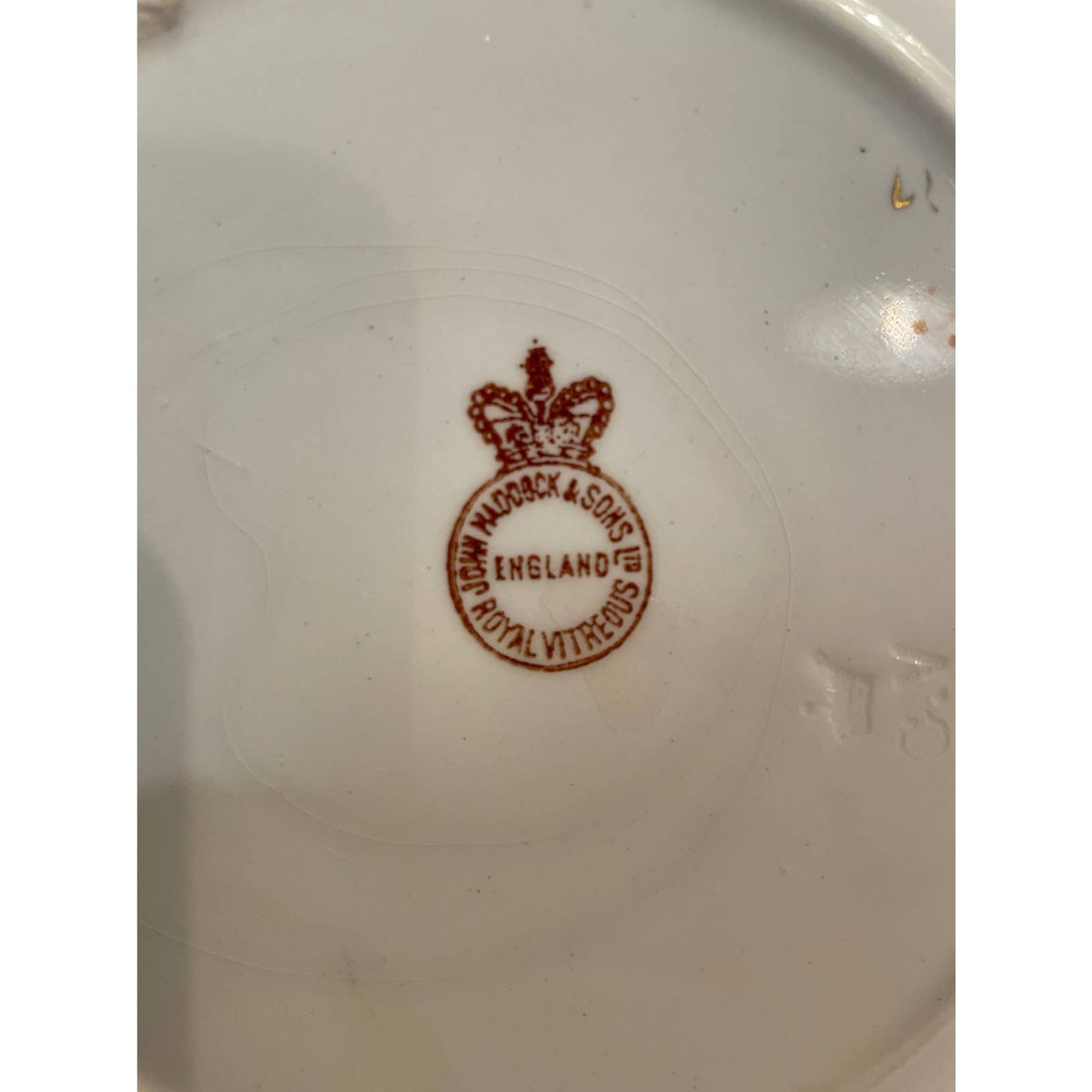 Antique John Maddock and Sons Royal Vitreous Serving Bowls set of 5