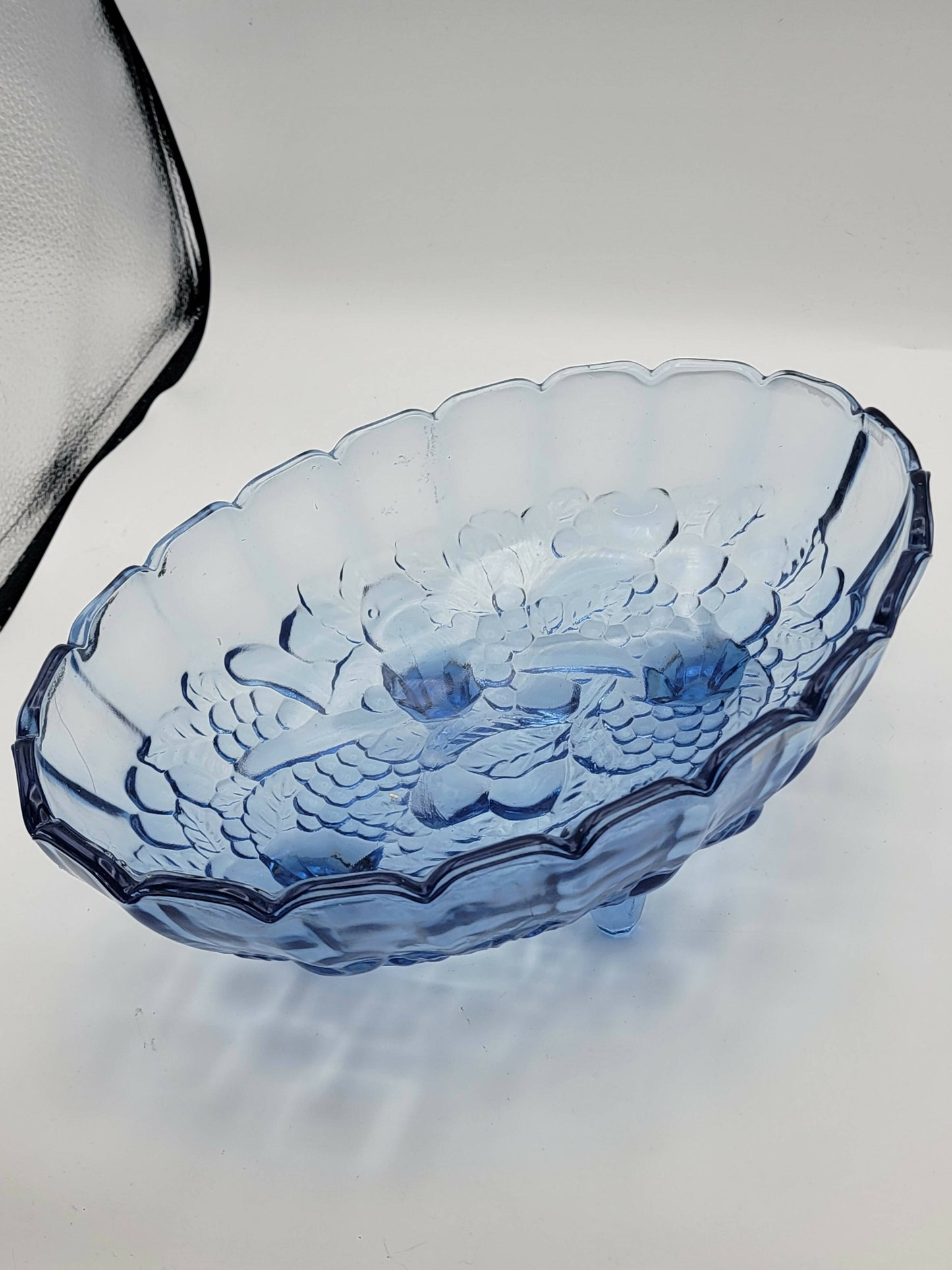 Aqua blue Indiana glass bowl