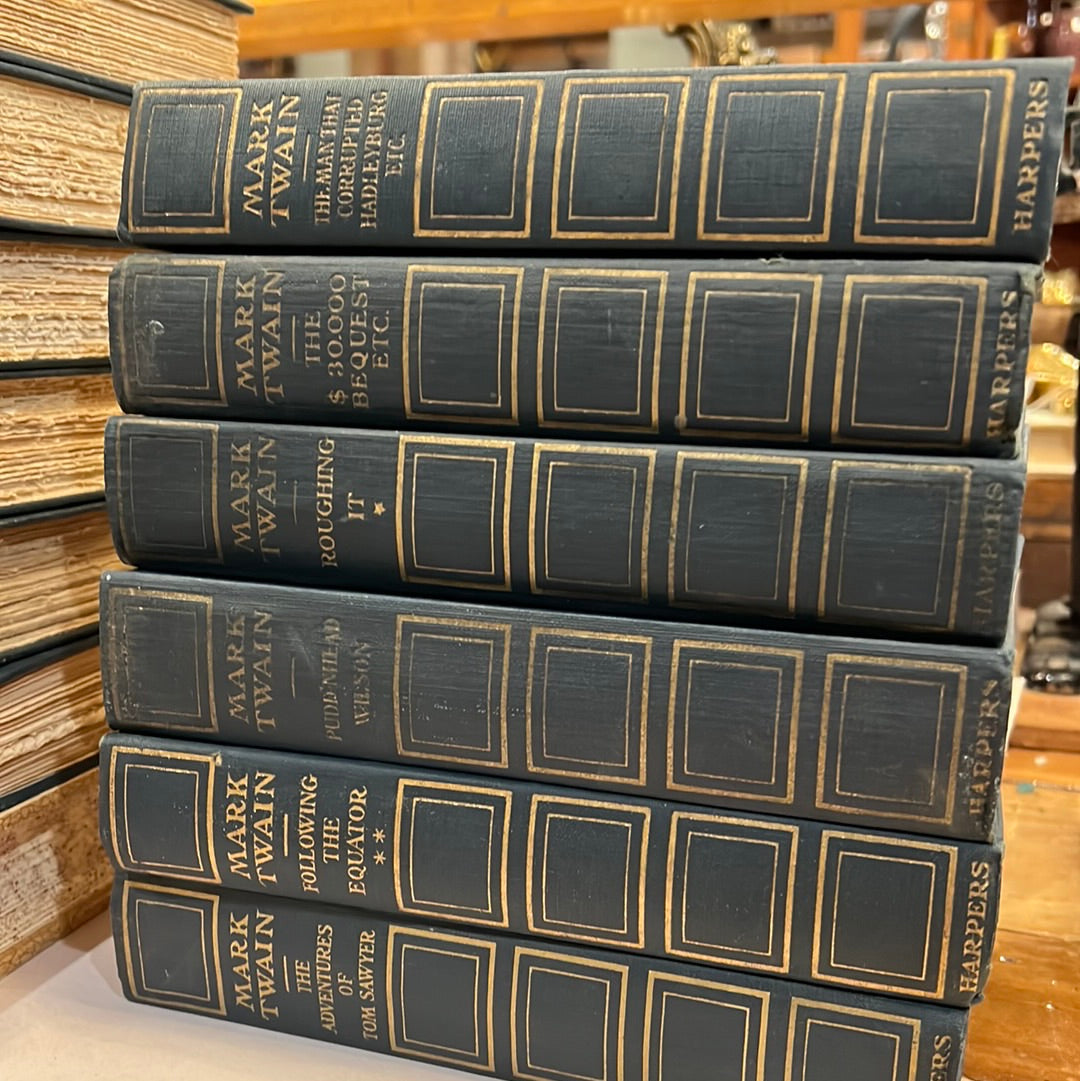 Mark Twain 1899-1918 Collection Signed by Samuel Clemens