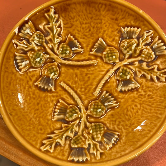 West Highland Pottery Thistle Plate