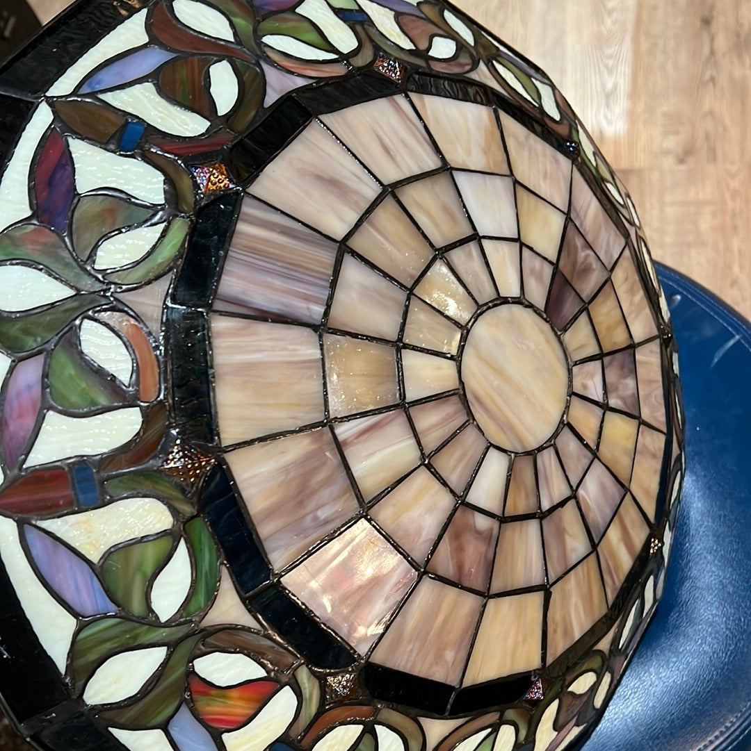 Vtg Tiffany Style Decorative Bowl