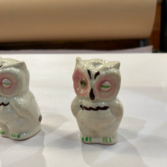 Shawnee Pottery Winking Owl S&P Shakers