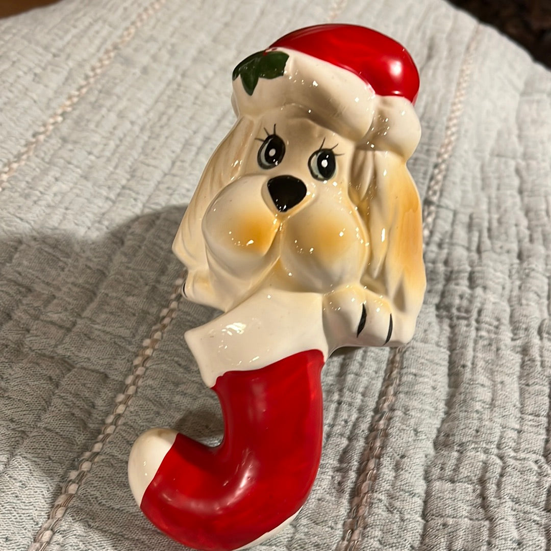 House of Loyd Santa Pup w/stocking