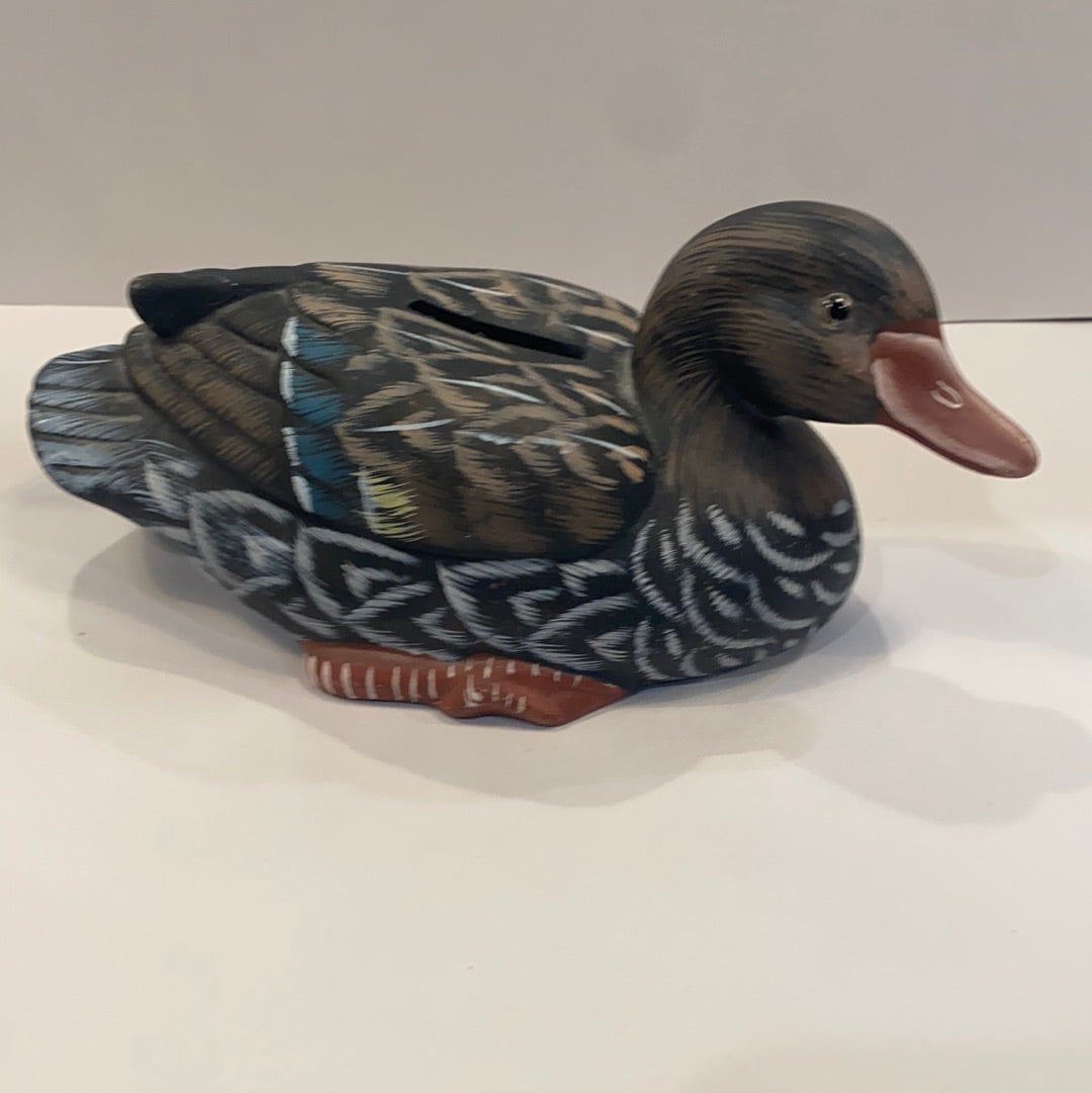 Ceramic Duck Bank