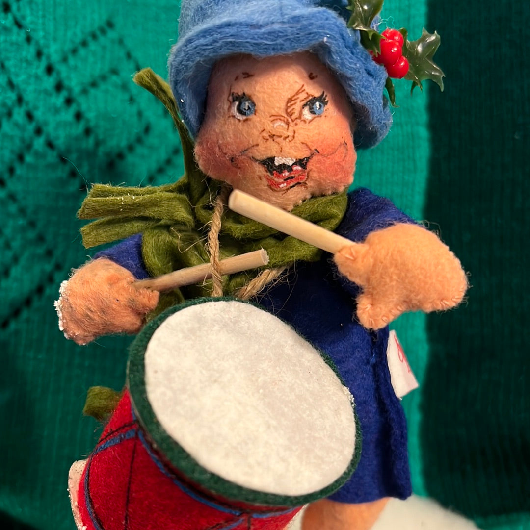 Vtg Little Drummer Annalee Doll
