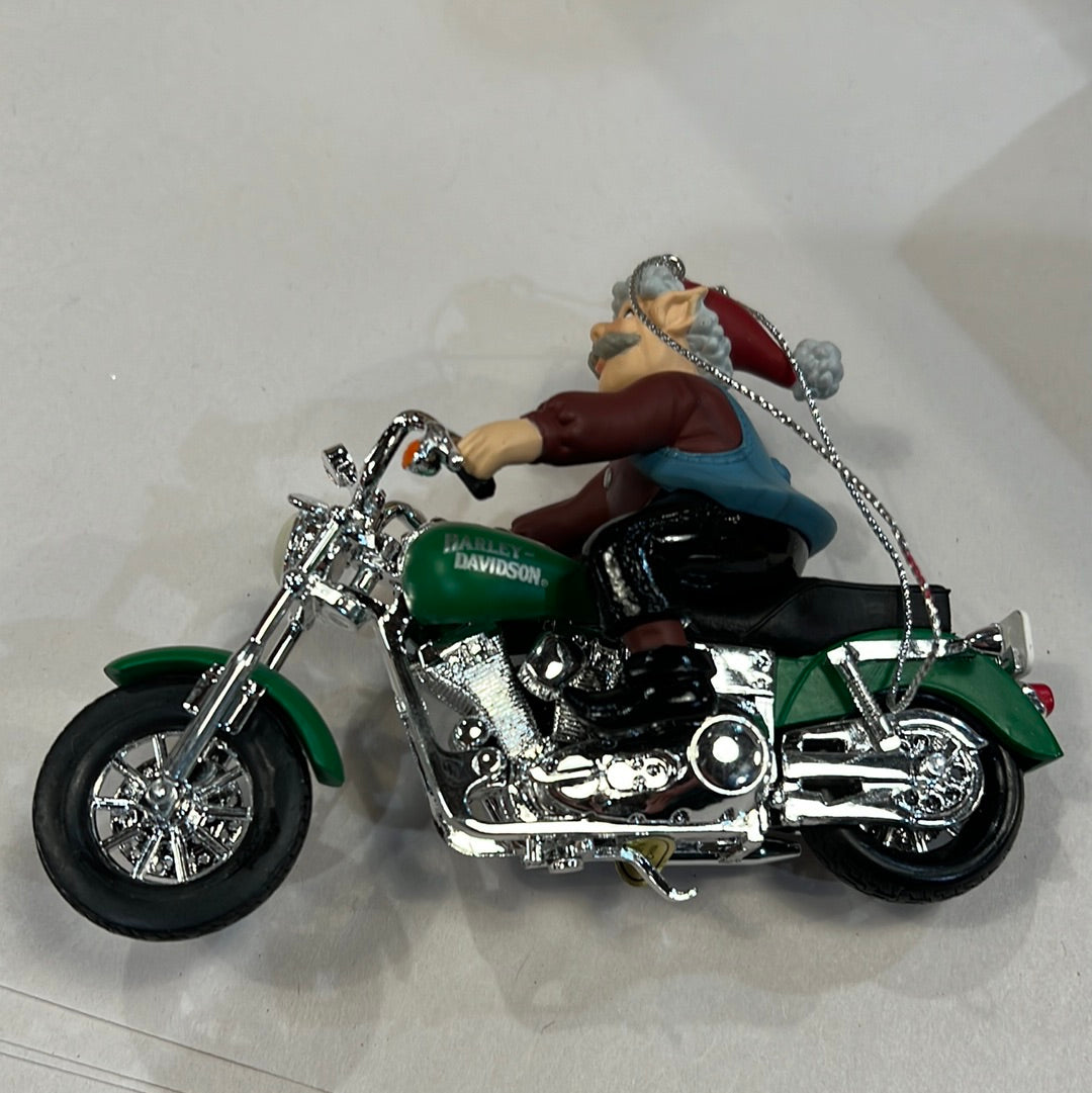 Vtg Harley Davidson Elf Riding
