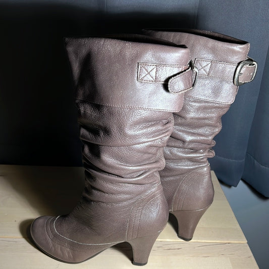 Legion Brown Leather Boot