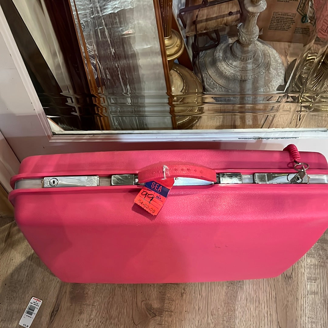 Vintage Samsonite Saturn Hot Pink Suitcase L