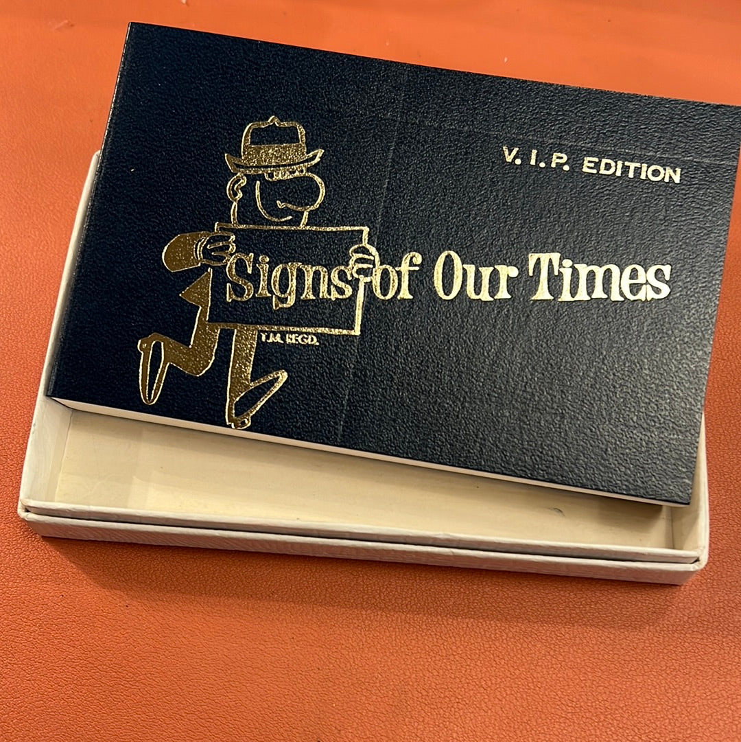 1963 Signs of Our Times Post Cards VIP Edition