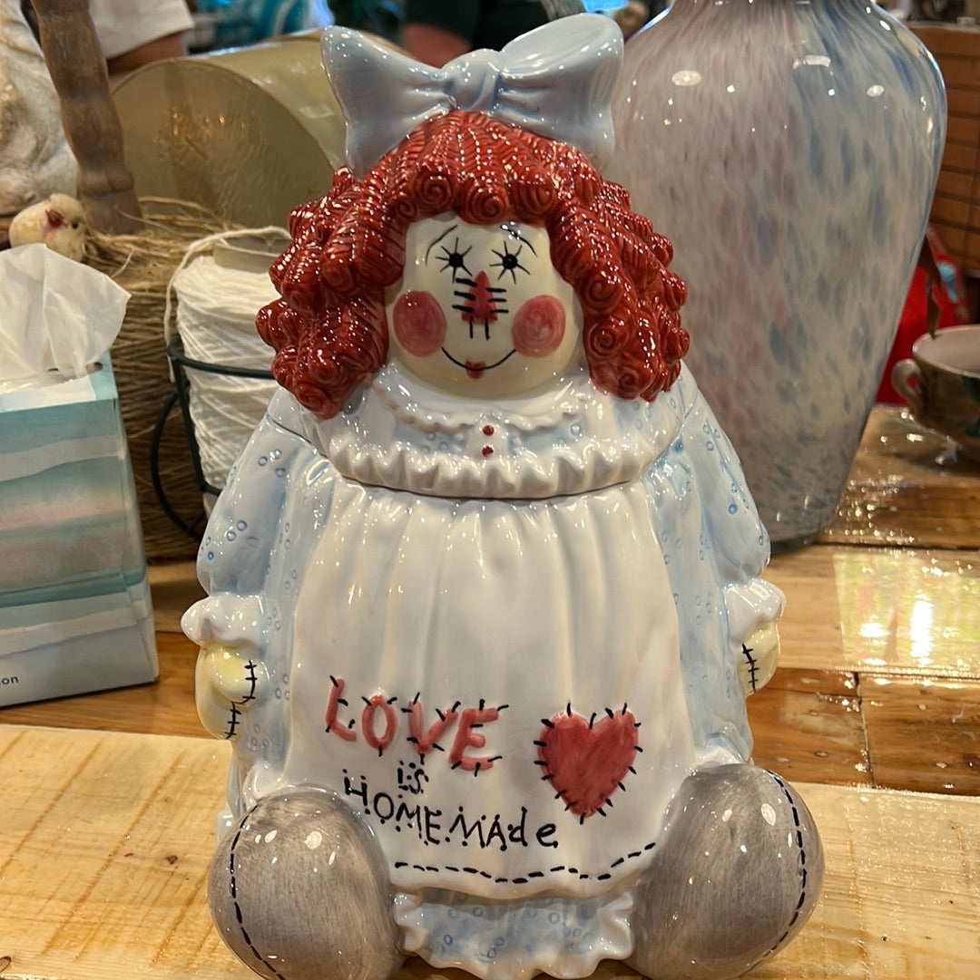 Raggedy Ann Young’s Cookie Jar